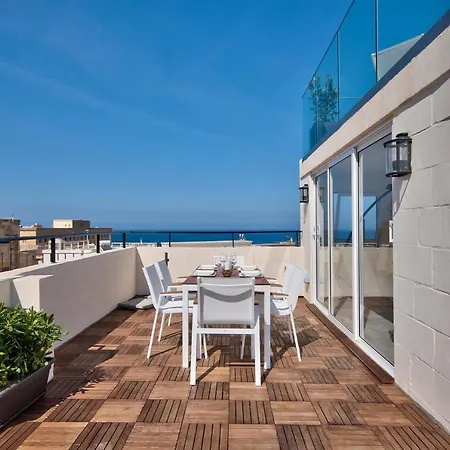 Lägenhet Vallettastay Penthouse Palazzo Zoe