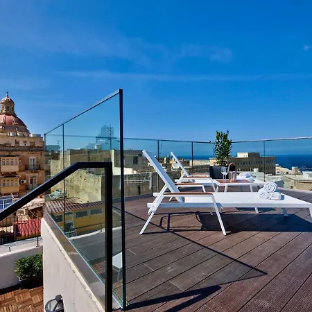Vallettastay Penthouse Palazzo Zoe Lägenhet