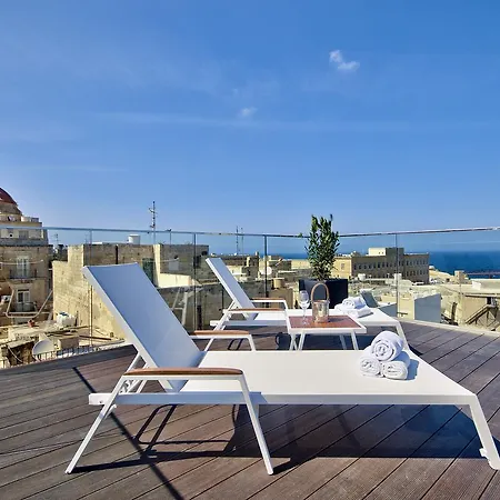 Vallettastay Penthouse Palazzo Zoe Lägenhet *