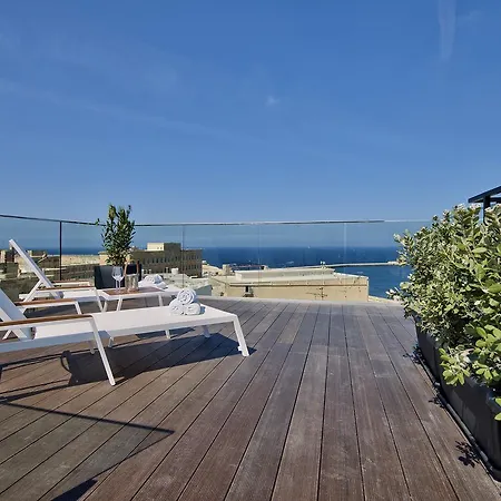 Lägenhet Vallettastay Penthouse Palazzo Zoe *